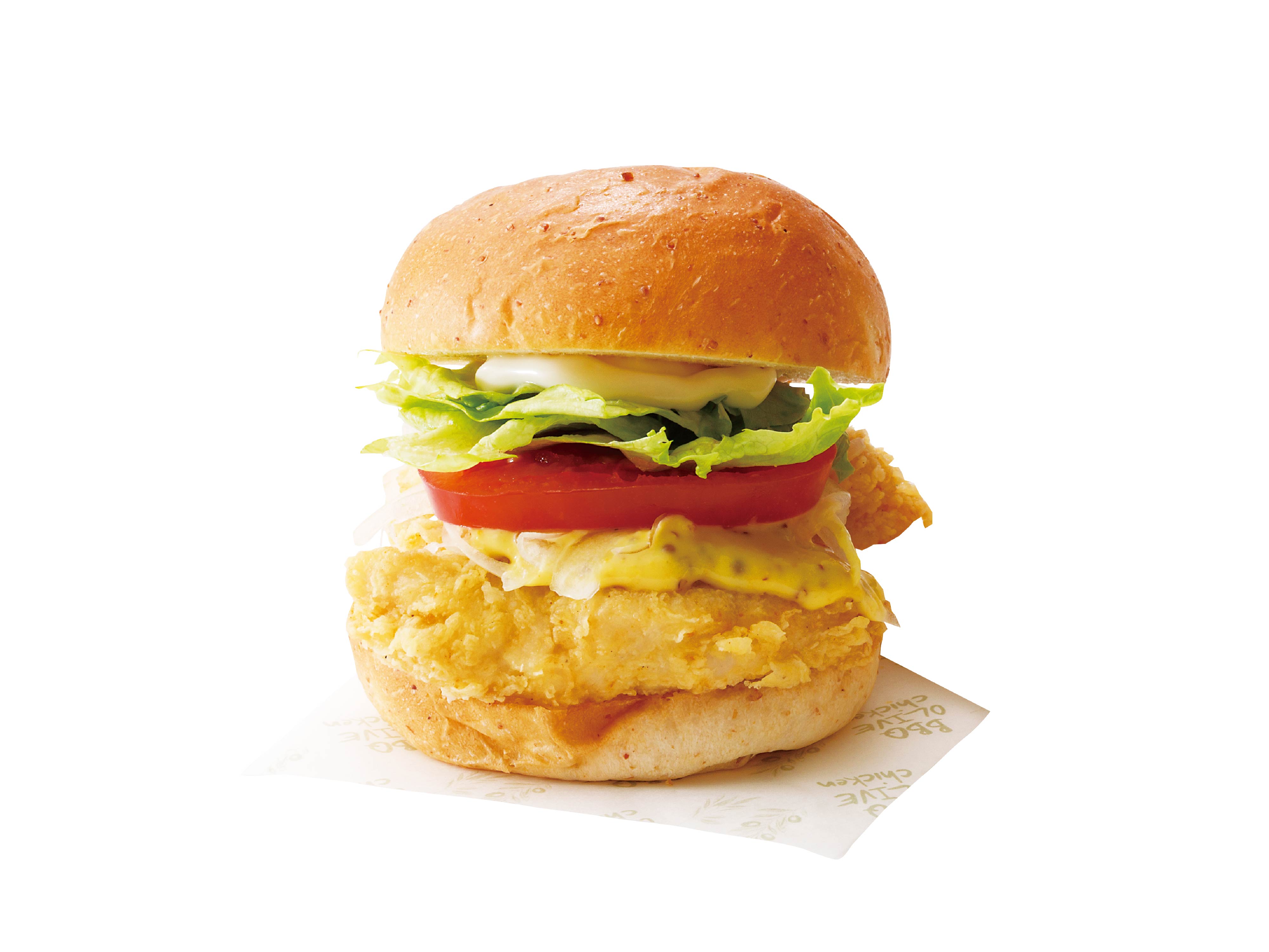 bb.qオリーブチキンカフェ 単品オリーブチキンバーガー