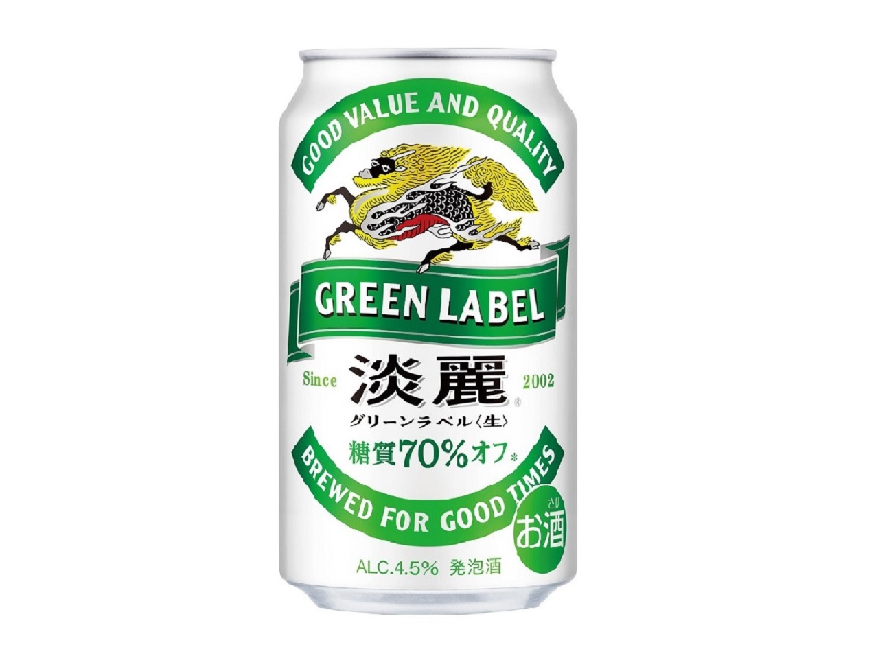 柿家すし 【アルコール】キリン淡麗グリーンラベル 350ml缶