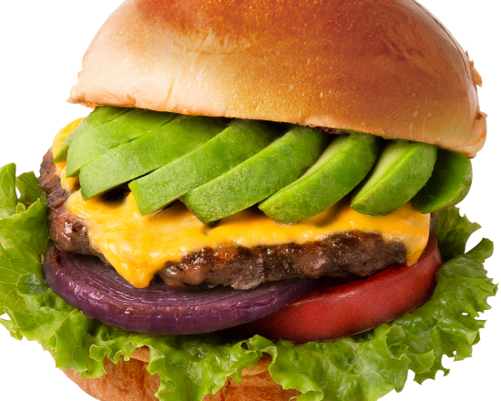 ヴィレッジヴァンガードダイナー アボカドチーズバーガー