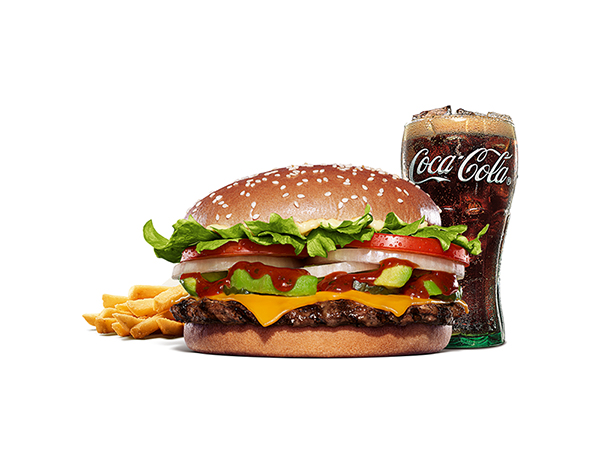 バーガーキング チーズスパイシーサルサ アボカドワッパーセット