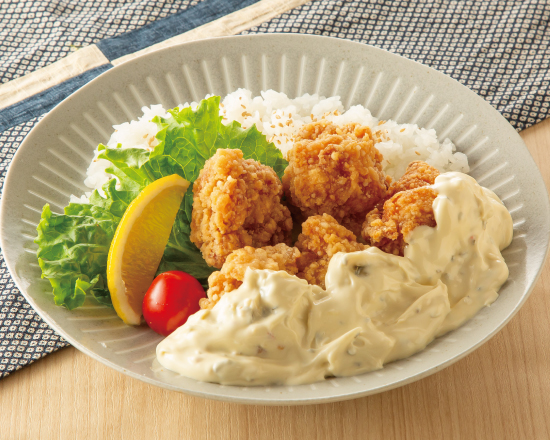 二段仕込み唐揚げ『鶏の福』 タルタル唐揚げ弁当(5個)