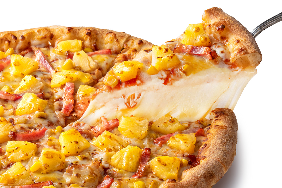 ピザハット ハワイアン(Mサイズ)