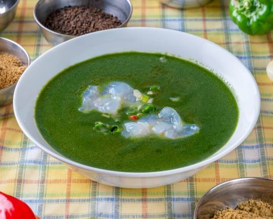 サグエビカレー Sag Ebi Curry