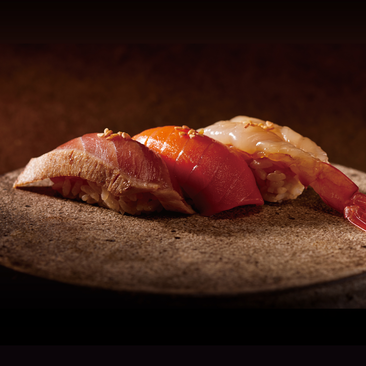 海鮮三崎港 漬け三貫盛