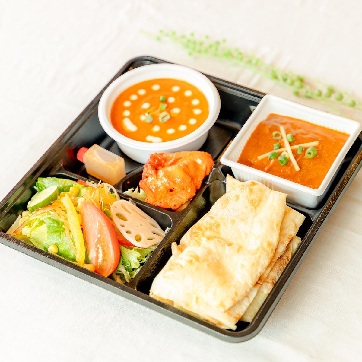 2種類カレーセット/Double Curry Set