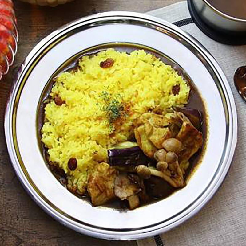 長州鶏＆色々野菜カレー サラダセット