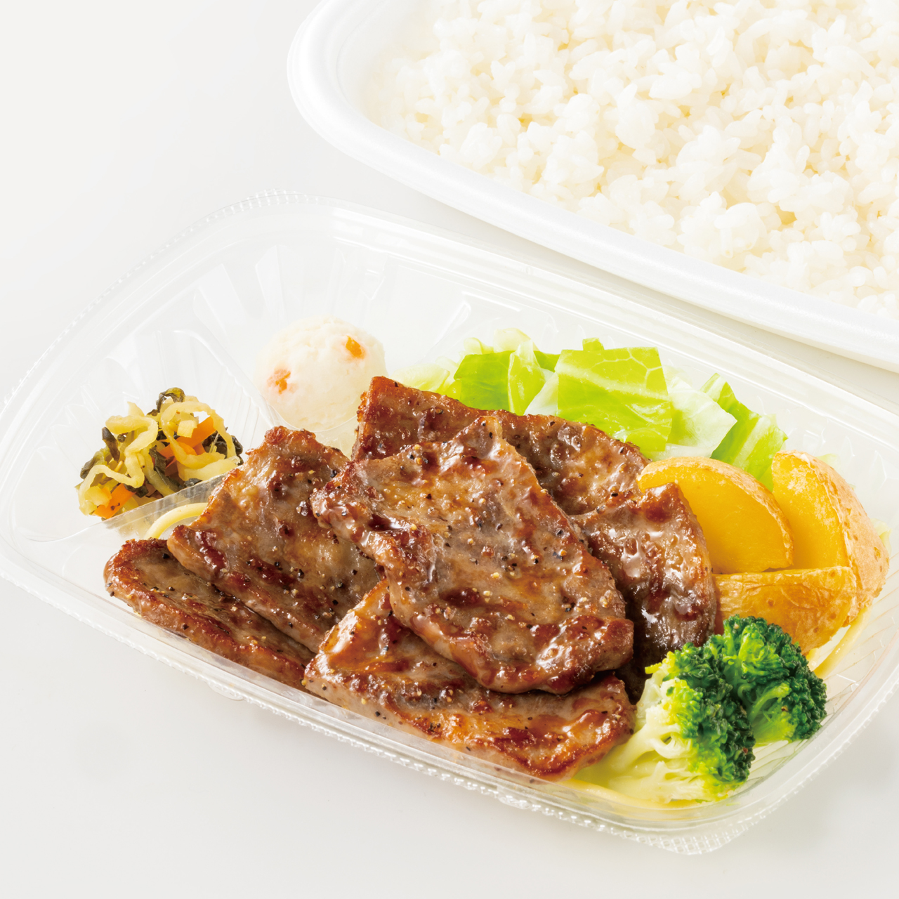 ほっともっと 新・ビーフカットステーキ弁当