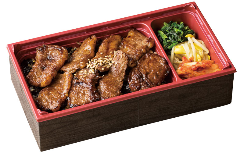 安楽亭 黒毛和牛カルビ弁当 Japanese Black Kalbi Beef Bento Box