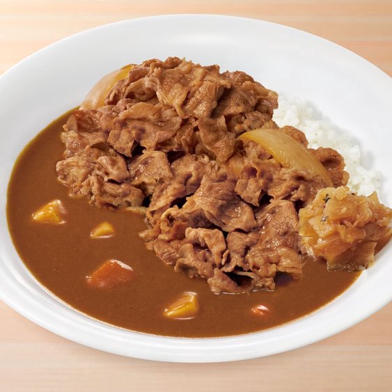肉2倍牛カレー Pork Curry Rice w/ 2x Beef
