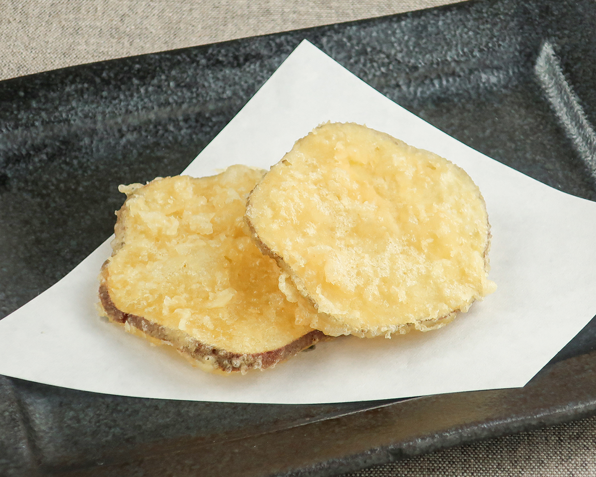 大盛海鮮天丼マウンテン さつまいも天ぷら