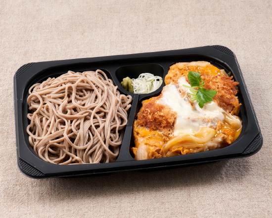 夢庵 お好み夢庵弁当(冷しそば＆小ひれかつ丼)