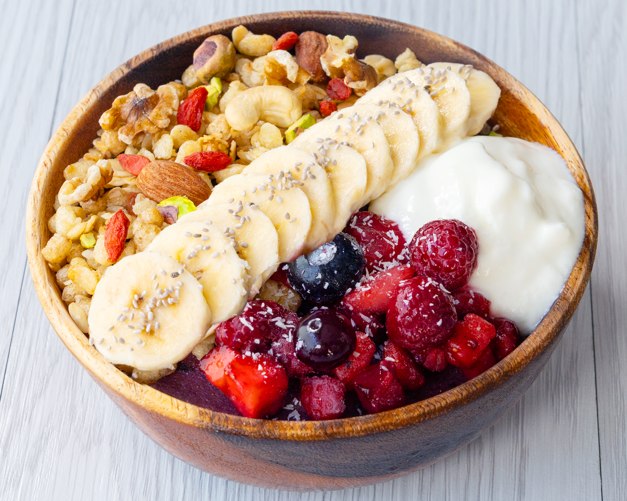 【フルーツたっぷりアサイーボウル】ワイキキ・ボウルズ 【Full Size】クラシックボウル【CB】