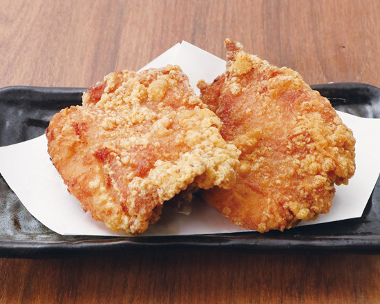 からあげの鉄人 F-1101】BIGからあげ 1ヶ(秘伝の特製醤油)Special Soy Sauce Flavored Big Fried Chicken (1 Piece)