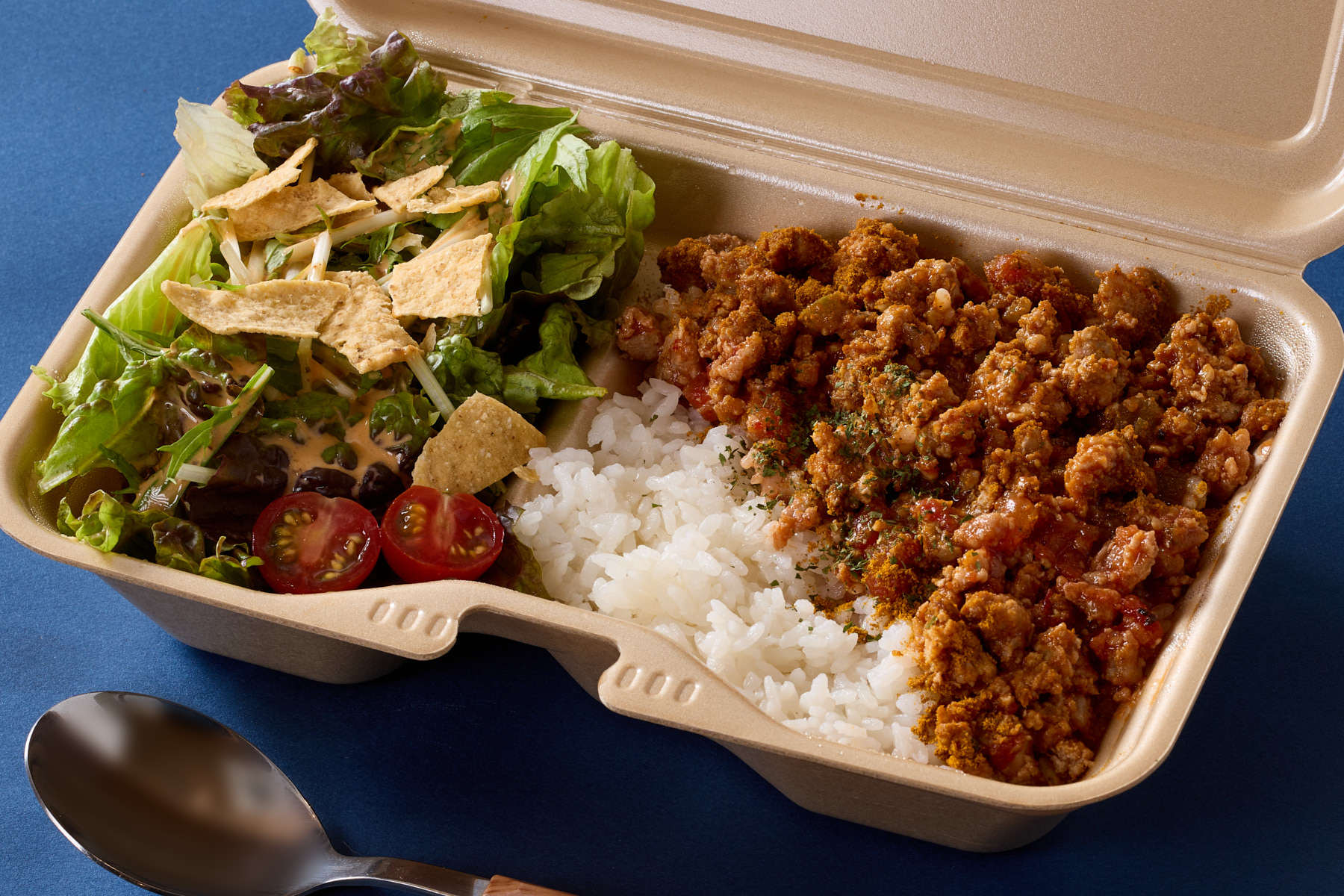 天才のタコライス 【当店オリジナル】タコス風キーマカレー Taco Keema Curry