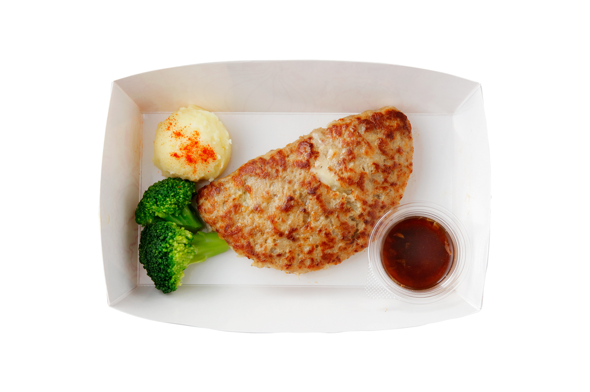 びっくりドンキー ポテサラパケットバーグ・シングル(単品)