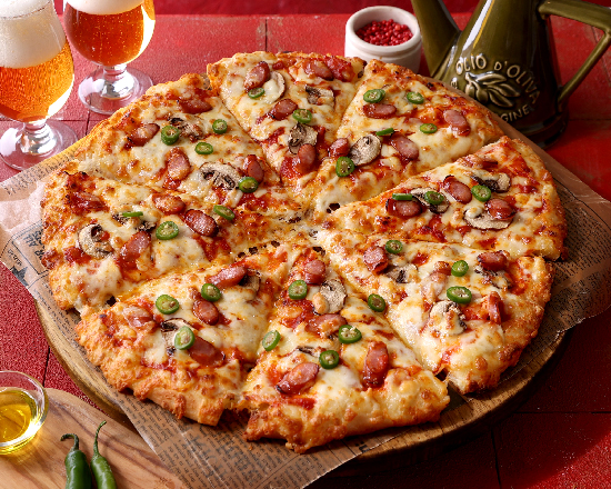 ピザーラスタイル セラーノペッパー＆ソーセージ