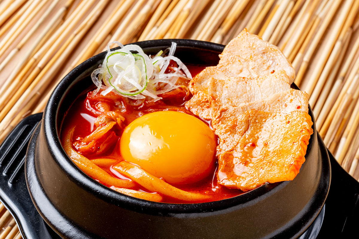 韓国カルビ丼とスンドゥブ 洞山 豚スンドゥブうどん