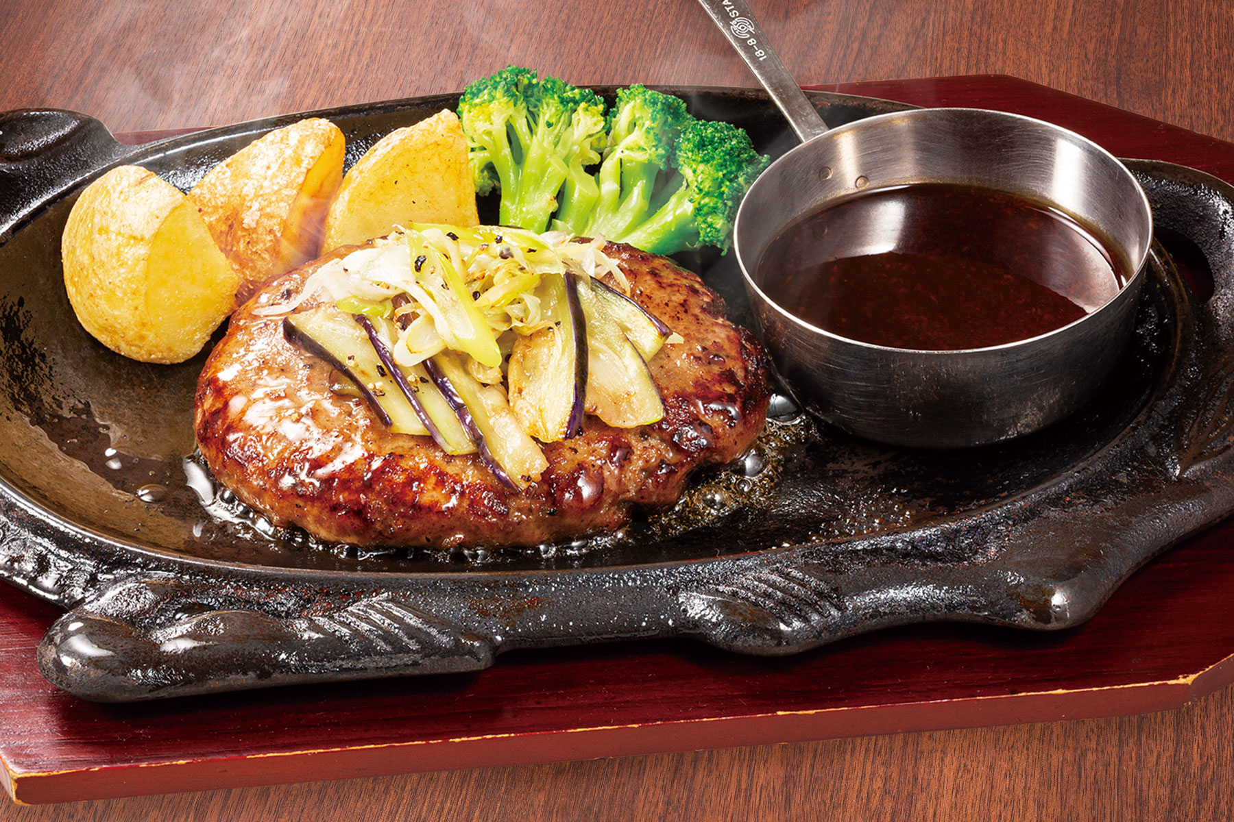 フォルクス ジンジャーテリヤキハンバーグ