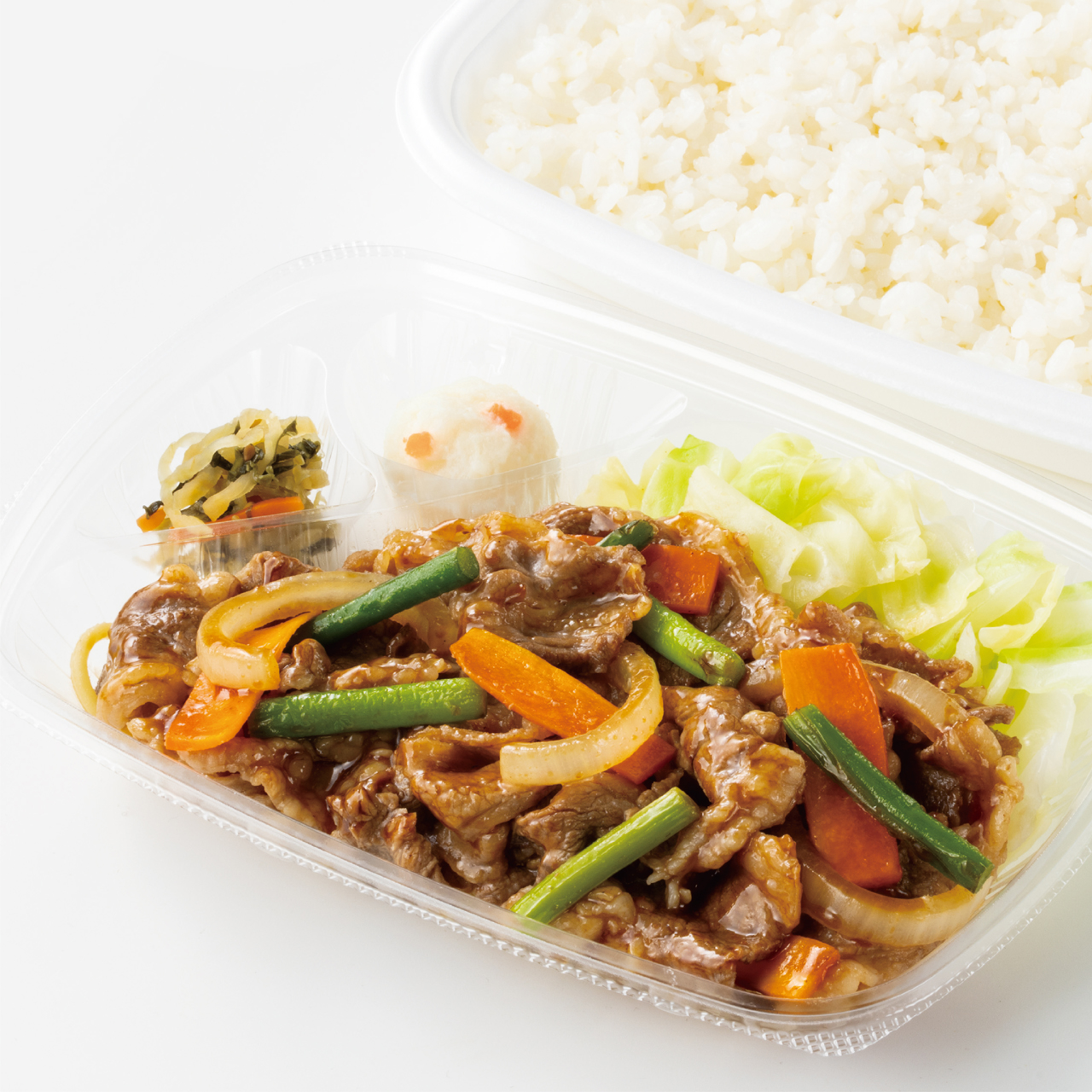 ほっともっと W牛焼肉弁当(肉2倍)