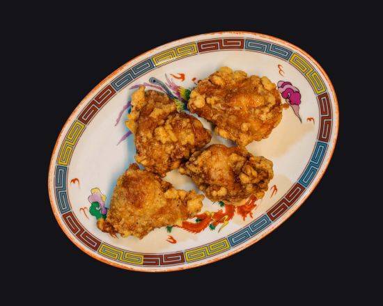 ラー麺ずんどう屋 【並】からあげ4コ Kara-age【Regular】- 4pcs