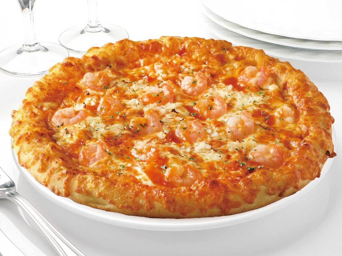 ナポリの窯 ピザエビチリ