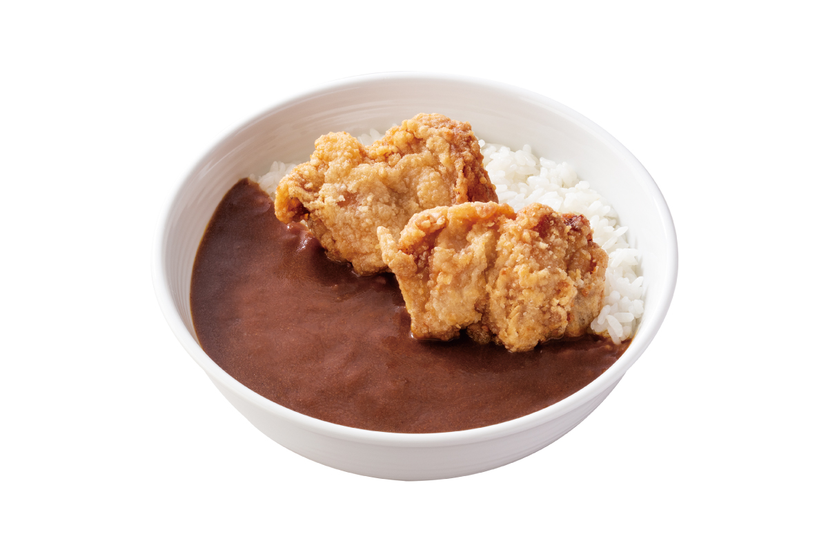 吉野家 から揚げ黒カレー