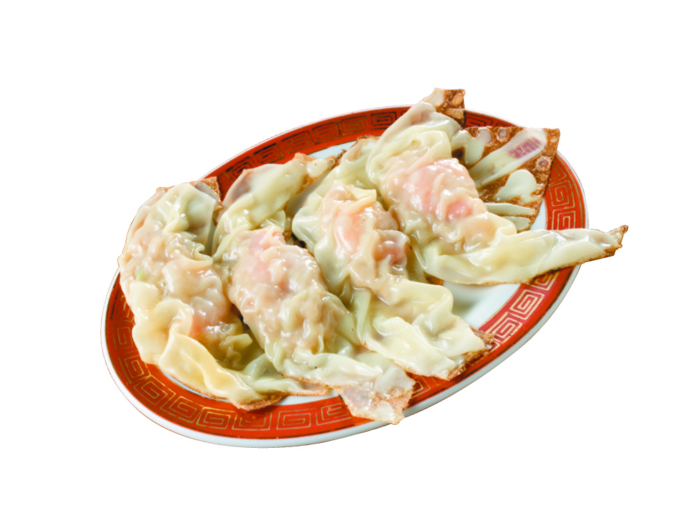 広州市場人気No.5 人気再来！？焼き海老雲呑(ワンタン)