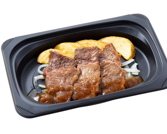 ステーキガスト (おかず)やわらかカットステーキ約120g