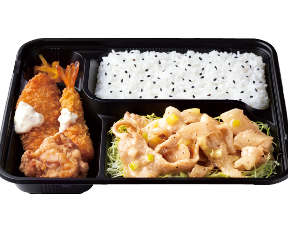 キッチンオリジン Dx豚とろ焼肉弁当～瀬戸内レモン使用ネギ塩だれ～