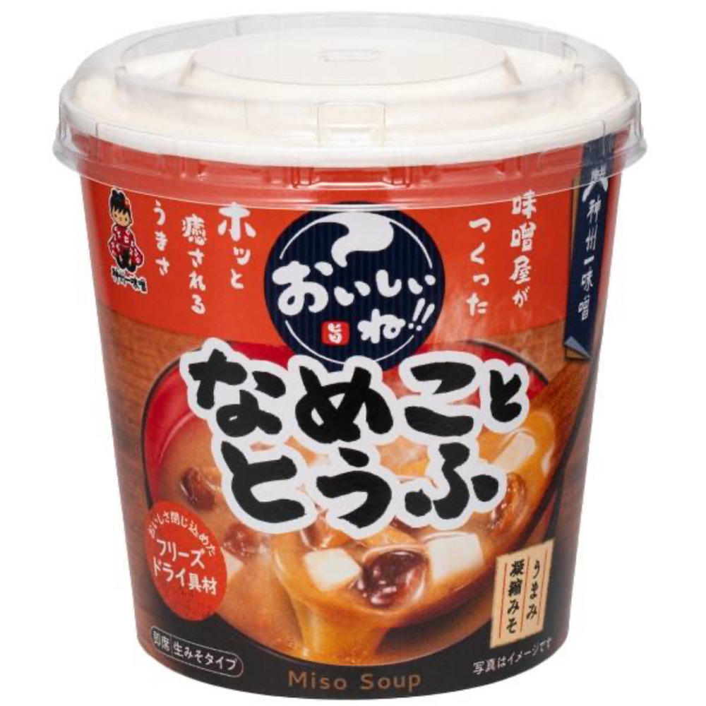 魚丼 カップみそ汁 なめこととうふ