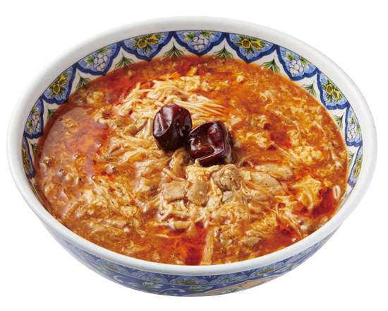 中国ラーメン揚州商人 [レンジであたため]激辛スーラータンメン [need microwave]Sour ＆ Spicy Soup Noodles (Super Spicy)