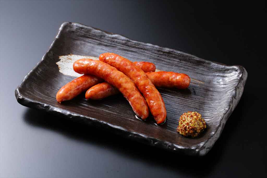 山の猿 ラムソーセージ炙り焼き