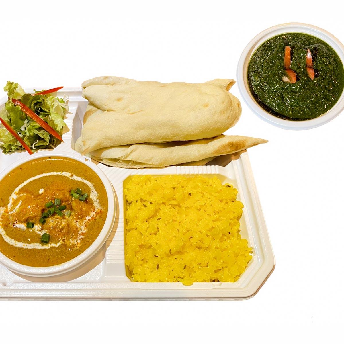 Double Curry Set (2種類のカレーセット)