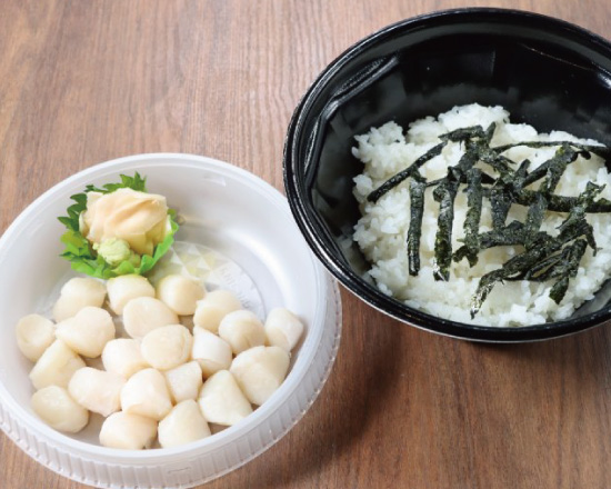 目利きの銀次 小柱(イタヤ貝)丼