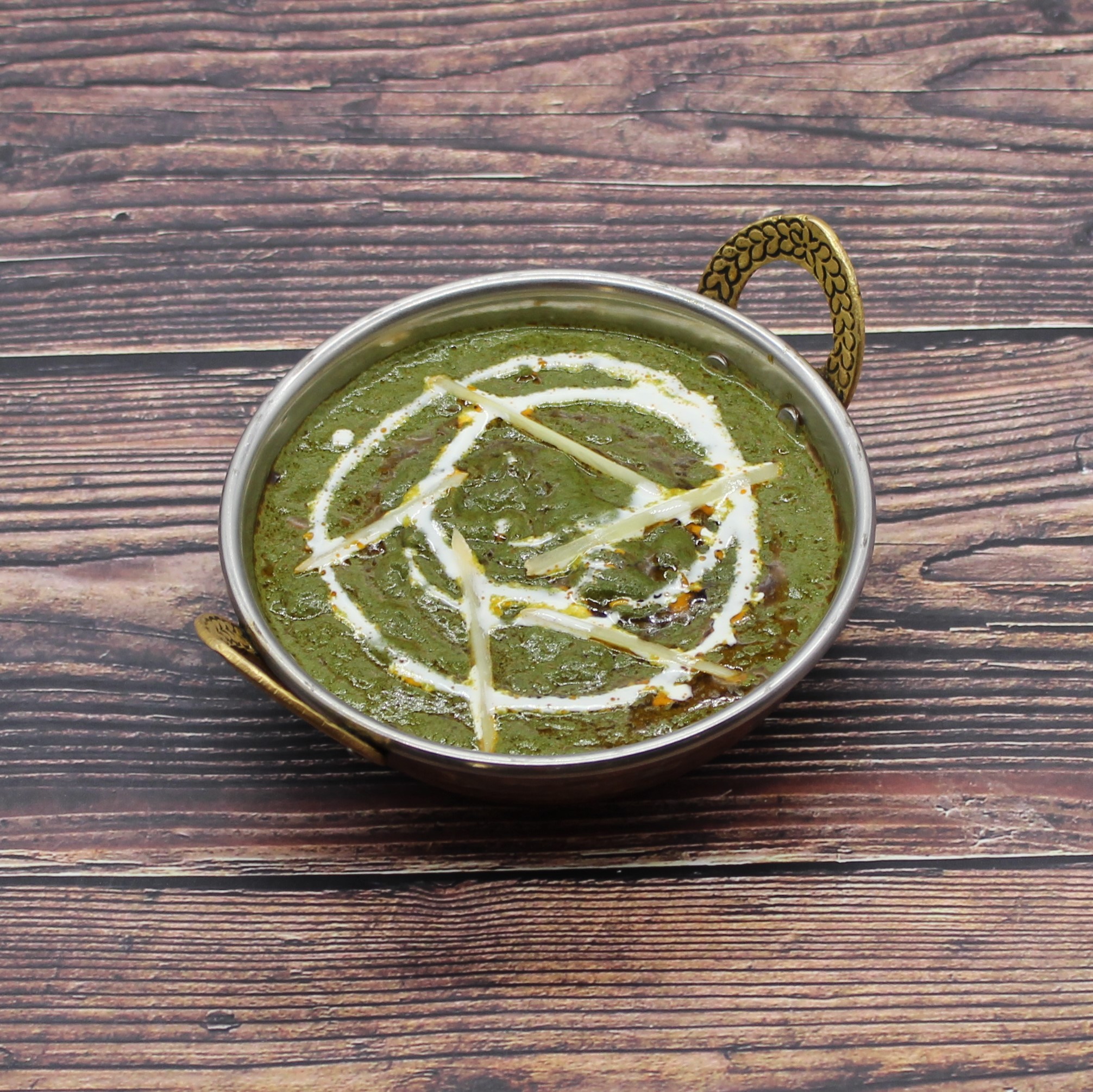 ナマステ タージマハル ほうれん草じゃがいもカレー AlooPalakCurry