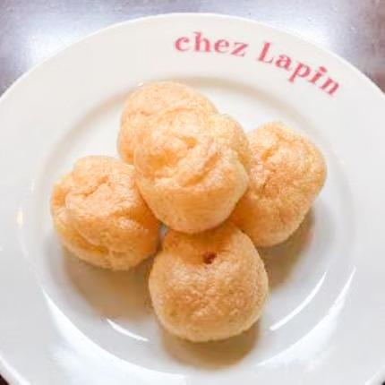 トラットリア シェ ラパン 大人気！プチシュークリーム5個入り(ストロベリー)