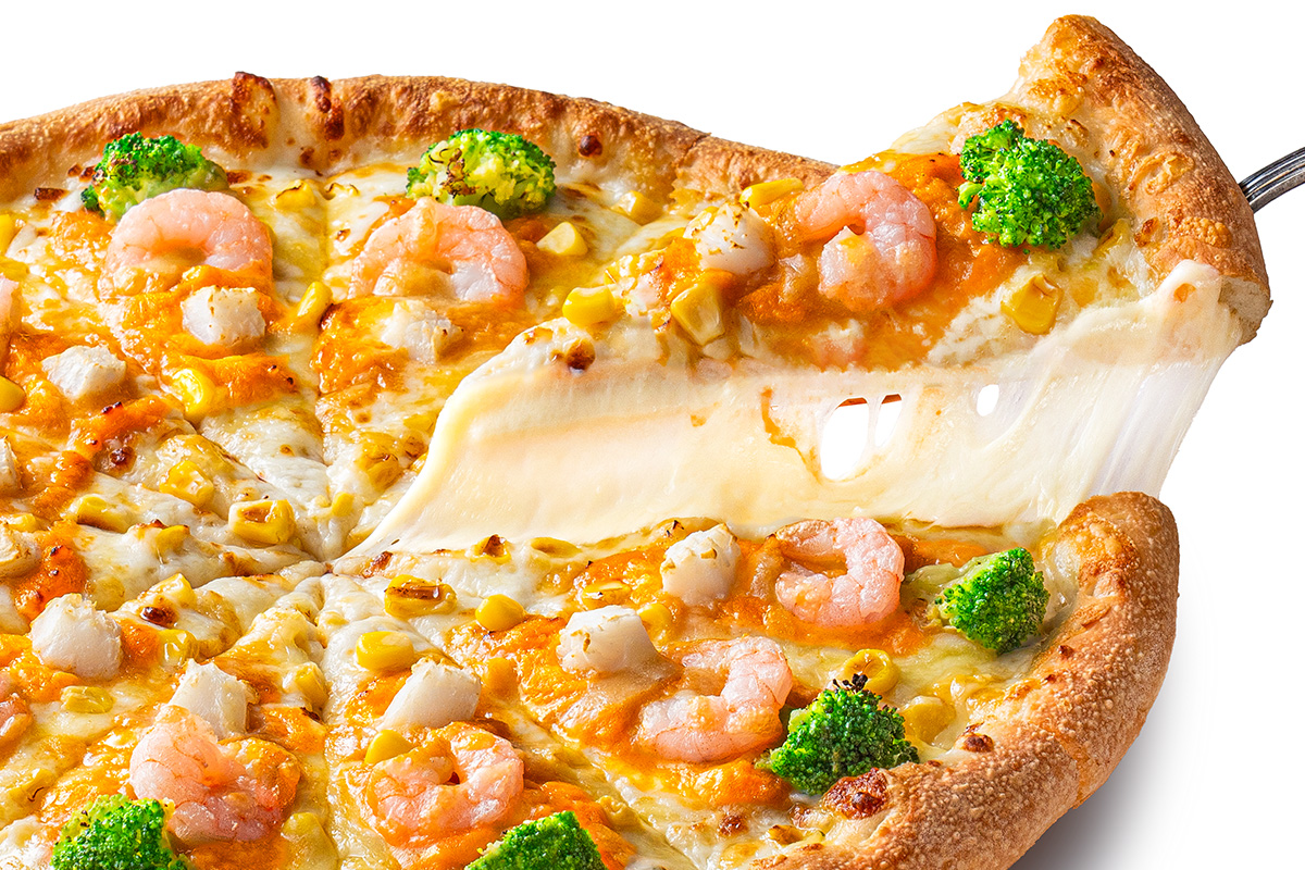 ピザハット 濃厚オマールソースのシーフード