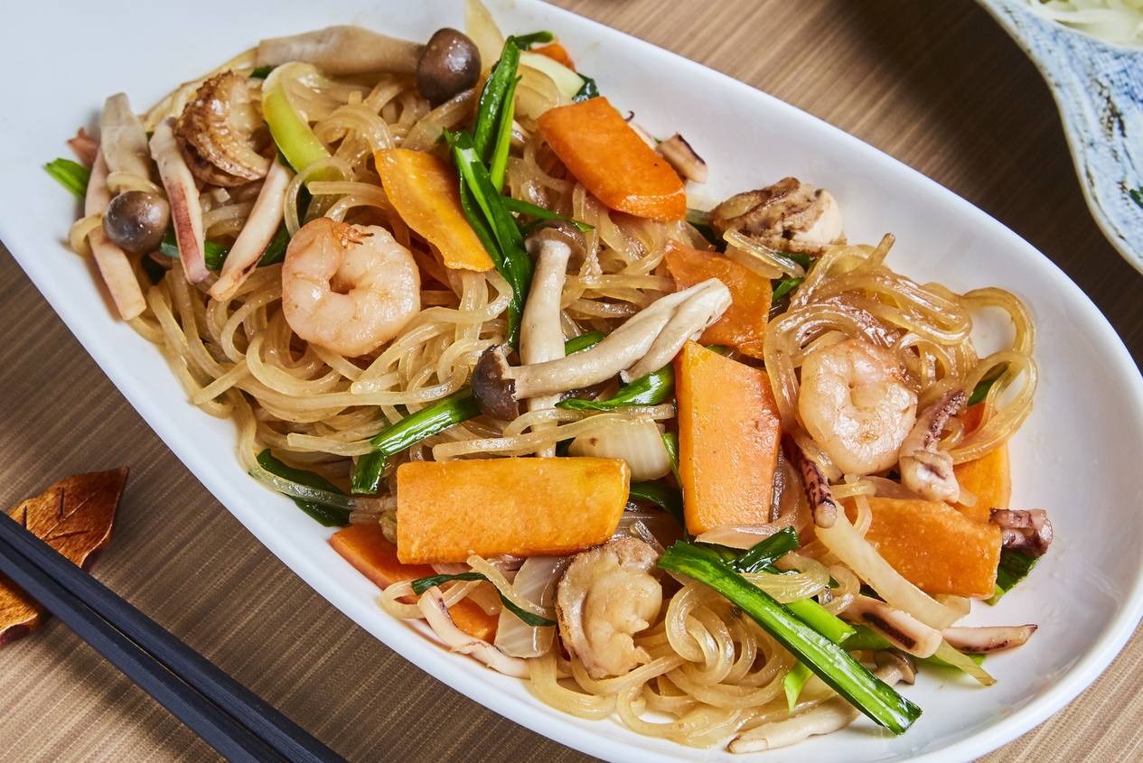 土古里 海鮮チャプチェ