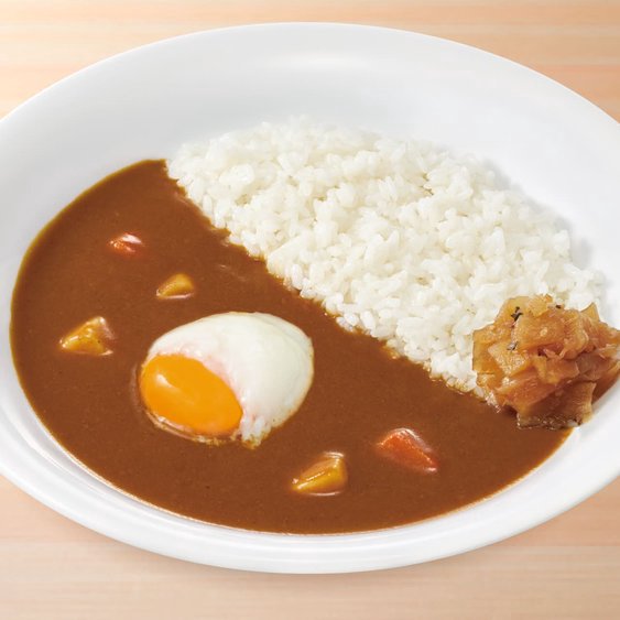 おんたまカレー Pork Curry Rice w/ Soft-Boiled Egg