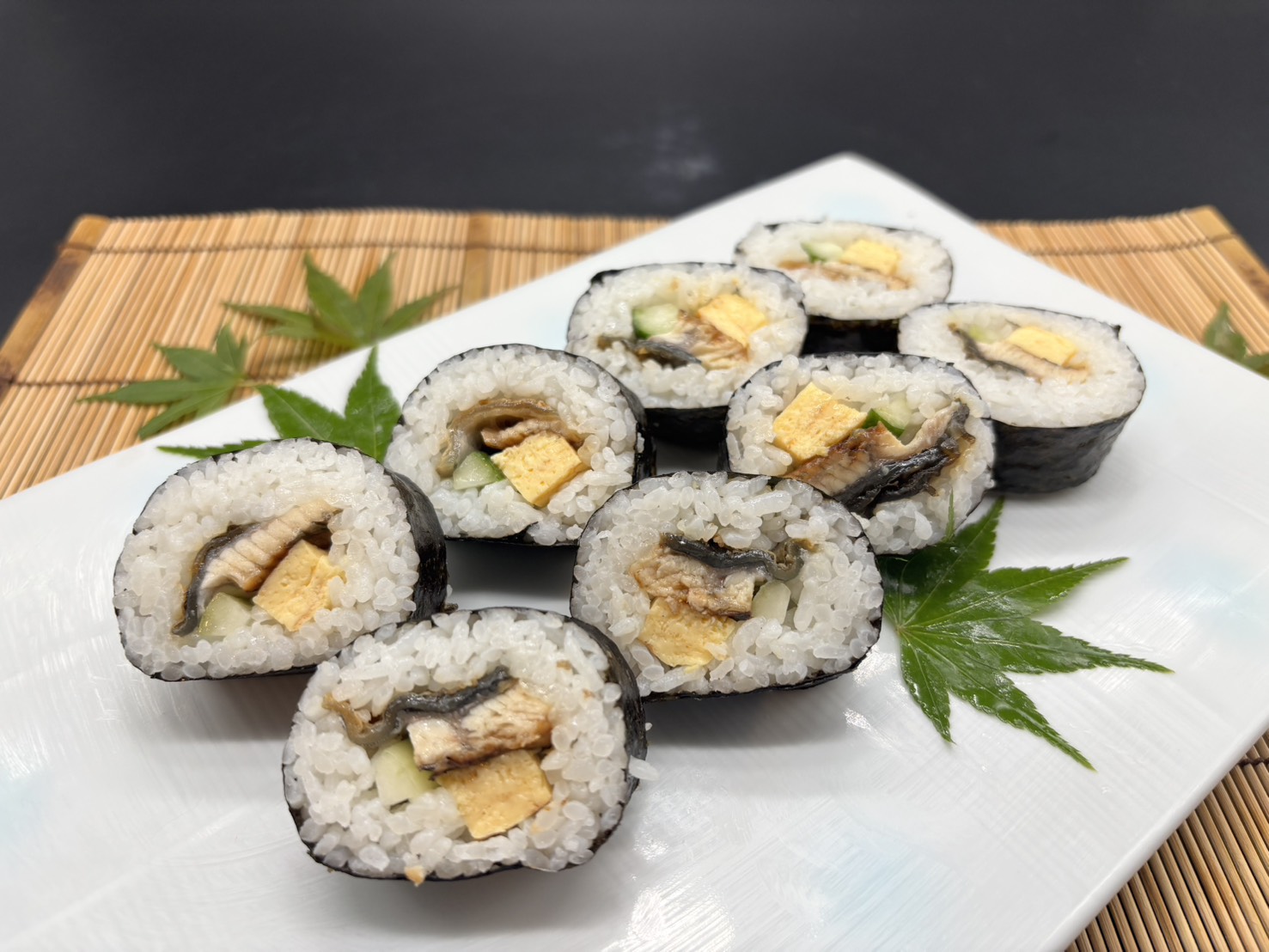 がんこ うな玉巻き Eel and egg roll