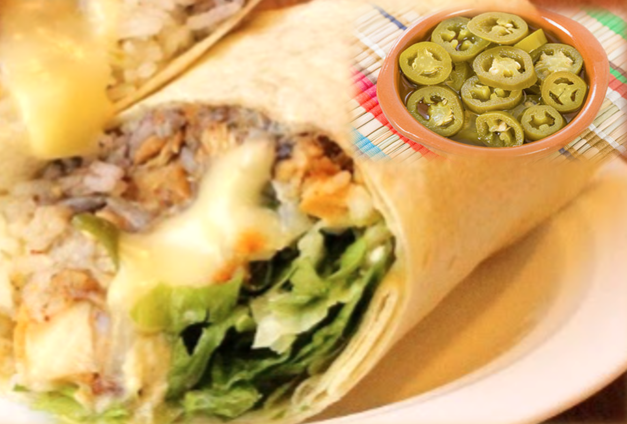 タコリッコ ハラペーニョチーズのチキンブリトー  Burrito Jalapeno Cheese Melt ＆ Chicken (Season's special)