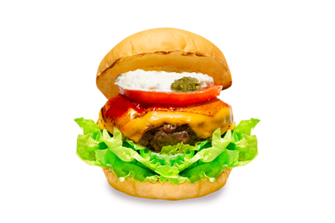 the 3rd burger the オーセンティックチーズバーガー/全粒粉バンズ