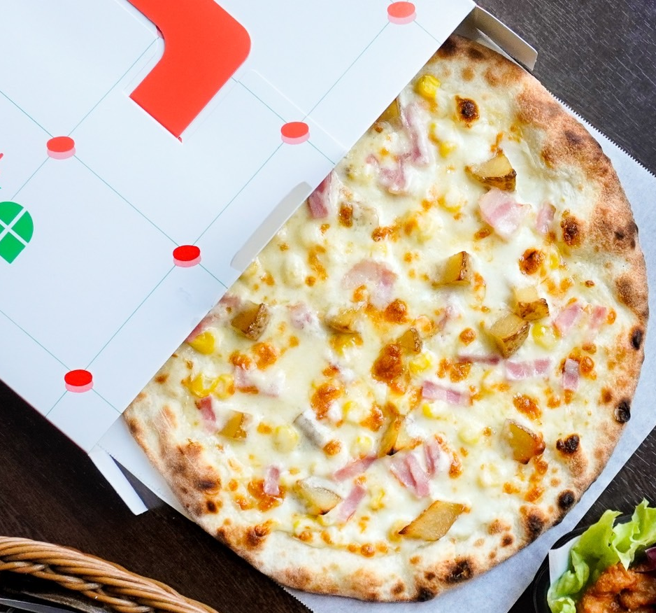 コーンポテトピザ
