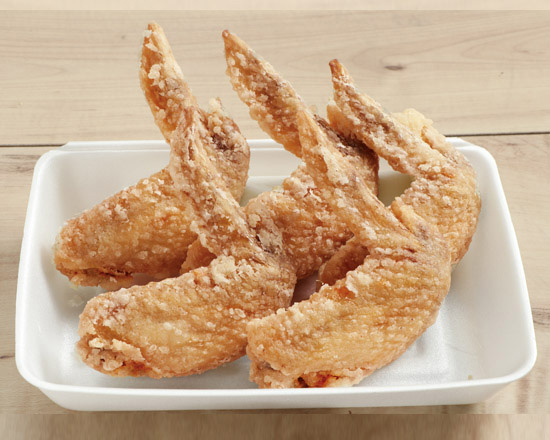 からあげの鉄人 手羽先セットFried Chicken Wing Set