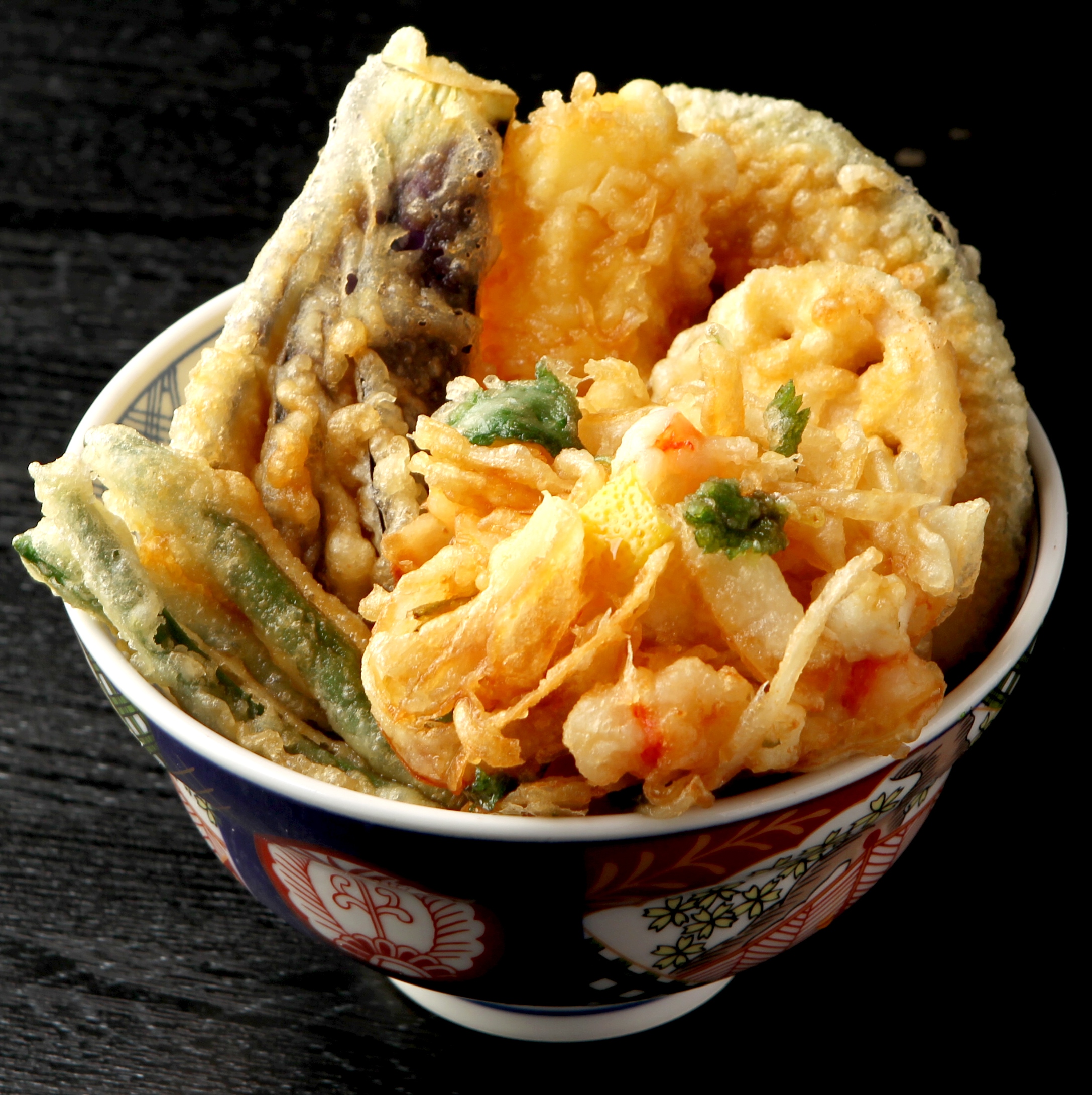 どんまつ かき揚げ天丼