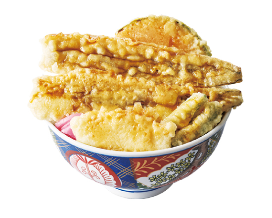 かつ丼と天丼の、かつてん ごちそう穴子天丼