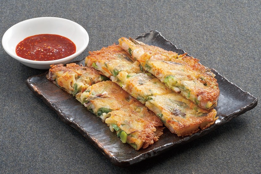 土古里 海老とニラのチヂミ