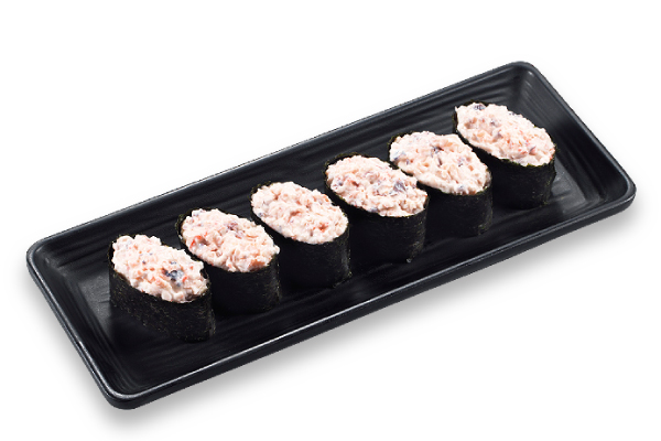 かっぱ寿司人気No.5 ちょい足し寿司 サラダ軍艦(6貫)