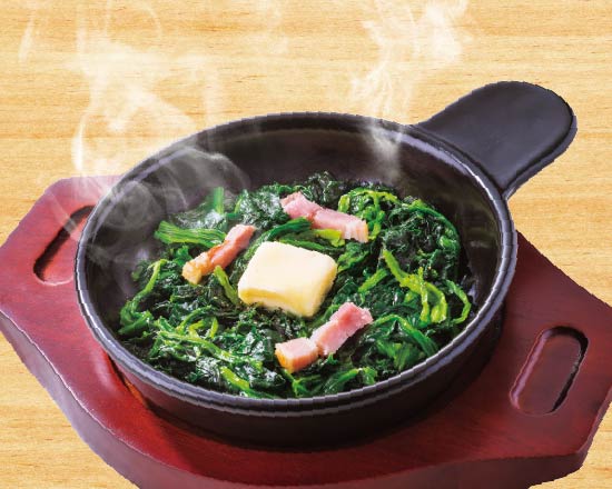 ガスト ほうれん草ベーコン