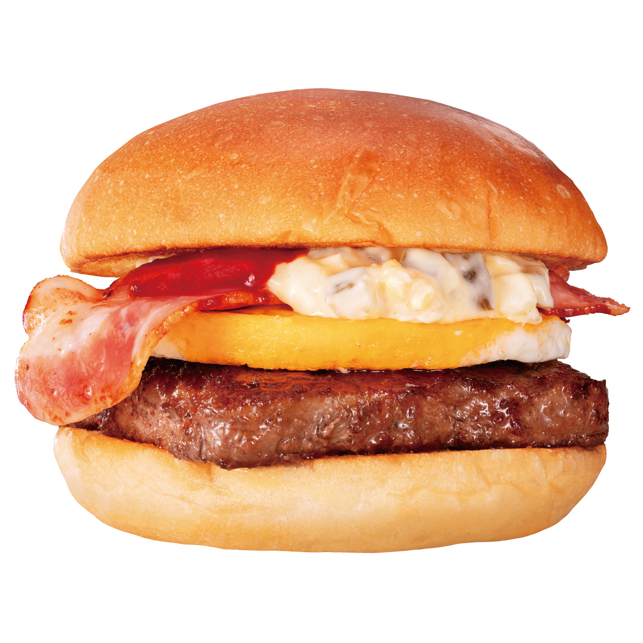 ウェンディーズ ・ファーストキッチン ウェンディーズベーコンエッグバーガー